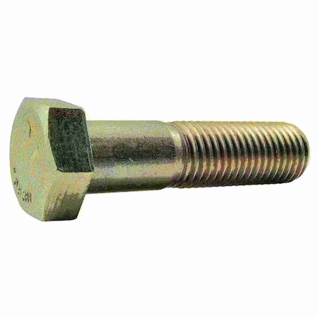 Midwest Fastener 18-8, 1"-8 Hex Head Cap Screw, Plain Stainless Steel, 4 in L, 5 PK 51914